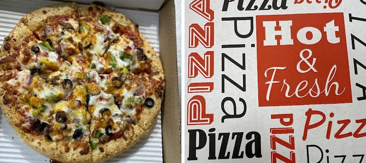 Dream's Pizza Menu